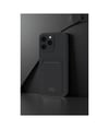Apple iPhone Uyumlu  16 Pro Kılıf Kelvin Kartvizitli Silikon -  Lacivert Belirtilmemiş
