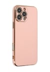 Apple iPhone Uyumlu   16 Pro Kılıf Volet Silikon - Pembe Belirtilmemiş