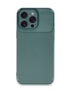 Apple iPhone Uyumlu  16 Pro Max Kılıf Auto Focus Karbon Kapak -  Koyu Yeşil Belirtilmemiş