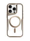 Apple iPhone Uyumlu 16 Pro Max - Kılıf Boyi Magsafe Silikon - Kapak - Kahverengi Belirtilmemiş