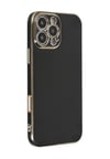 Apple iPhone Uyumlu 16 Pro Max - Kılıf Volet Silikon - Siyah Belirtilmemiş