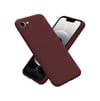 Apple iPhone Uyumlu  16e Kılıf First Silikon -  Bordo Belirtilmemiş
