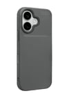 Apple iPhone Uyumlu  17 Auto Focus Karbon Kapak -  Gri Belirtilmemiş