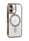 Apple iPhone Uyumlu  17 Joke Simli Magneticsafe Kılıf -  Gold Belirtilmemiş