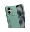 Apple iPhone Uyumlu  17 Kelvin Kartvizitli Silikon -  Açık Yeşil Belirtilmemiş
