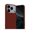 Apple iPhone Uyumlu 17 Pro First Silikon  - Bordo Belirtilmemiş