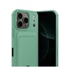 Apple iPhone Uyumlu  17 Pro Kelvin Kartvizitli Silikon -  Açık Yeşil Belirtilmemiş