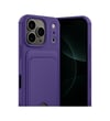 Apple iPhone Uyumlu 17 Pro Kelvin Kartvizitli Silikon  - Derin Mor Belirtilmemiş