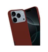 Apple iPhone Uyumlu 17 Pro Max First Silikon  - Bordo Belirtilmemiş
