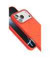 Apple iPhone Uyumlu , 17 Pro Max Regal Magsafe Standlı Kapak - Turuncu Apple iPhone Uyumlu , 17 Pro Max