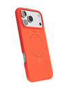 Apple iPhone Uyumlu, 17 Pro Regal Magsafe Standlı Kapak - Turuncu Apple iPhone Uyumlu, 17 Pro