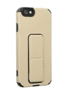 Apple iPhone Uyumlu  6 Kılıf Mega Standlı Silikon -  Gold Belirtilmemiş