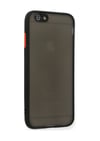 Apple iPhone Uyumlu   6 Kılıf Montreal Silikon Kapak - Siyah Belirtilmemiş