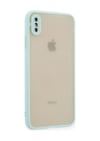 Apple iPhone Uyumlu   X Kılıf Montreal Silikon Kapak - Turkuaz Belirtilmemiş