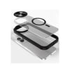 Apple Uyumlu   iPhone 11 Kılıf Teleskop Lens Magsafe Silikon Kapak - Siyah Belirtilmemiş
