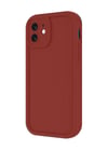 Apple Uyumlu   iPhone 11 Kılıf Viera Silikon - Bordo Belirtilmemiş