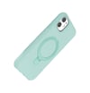 Apple Uyumlu iPhone 11 Uyumlu Regal Magsafe Standlı Kapak - Su Yeşili Belirtilmemiş