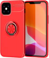 Apple Uyumlu   iPhone 12 Mini Kılıf Range Yüzüklü Silikon - Kırmızı Belirtilmemiş