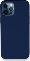 Apple Uyumlu   iPhone 12 Pro Kılıf Lansman Legant Silikon - Lacivert Belirtilmemiş