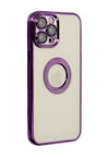 Apple   Uyumlu   iPhone 12 Pro Kılıf Slot Silikon - Mor Belirtilmemiş