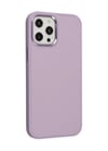 Apple   Uyumlu   iPhone 12 Pro Max Kılıf Asya Deri Silikon - Lila Belirtilmemiş
