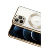 Apple Uyumlu   iPhone 13 Pro Kılıf Kross Magneticsafe Kapak - Gold Belirtilmemiş