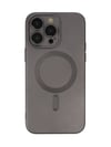 Apple Uyumlu   iPhone 13 Pro Kılıf Moshi Lens Magneticsafe Silikon - Füme Belirtilmemiş
