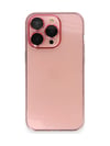 Apple Uyumlu   iPhone 13 Pro Max Kılıf Armada Lensli Kapak - Rose Gold Belirtilmemiş