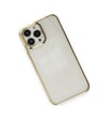 Apple Uyumlu   iPhone 13 Pro Max Kılıf Element Silikon - Gold Belirtilmemiş