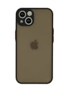 Apple Uyumlu   iPhone 14 Kılıf Montreal Silikon Kapak - Siyah Belirtilmemiş