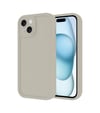 Apple Uyumlu   iPhone 14 Kılıf Viera Silikon - Krem Belirtilmemiş