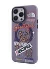 Apple Uyumlu   iPhone 14 Pro Kılıf Apollo Magneticsafe Desenli Kapak - Apollo Mor - 2 Belirtilmemiş