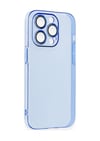 Apple Uyumlu   iPhone 14 Pro Kılıf Armada Lensli Kapak - Sierra Blue Belirtilmemiş