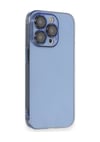 Apple Uyumlu   iPhone 14 Pro Kılıf Armada Lensli Kapak - Sierra Blue Belirtilmemiş