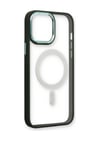 Apple Uyumlu   iPhone 14 Pro Kılıf Room Magneticsafe Silikon - Köknar Yeşili Belirtilmemiş