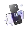 Apple Uyumlu iPhone 14 Pro Max Bilvis 5in1 5d Magic Hayalet Cam Ekran Koruyucu - Siyah