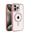 Apple Uyumlu   iPhone 14 Pro Max Kılıf Kronos Magsafe Kapak - Rose Gold Belirtilmemiş