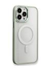 Apple Uyumlu   iPhone 14 Pro Max Kılıf Room Magneticsafe Silikon - Su Yeşili Belirtilmemiş