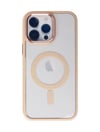 Apple Uyumlu   iPhone 14 Pro Max Kılıf Room Magneticsafe Silikon - Pudra Belirtilmemiş