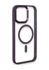 Apple Uyumlu   iPhone 15 Pro Max Kılıf Room Magneticsafe Silikon - Derin Mor Belirtilmemiş