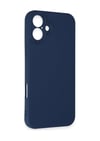 Apple Uyumlu   iPhone 16 Kılıf First Silikon - Lacivert Belirtilmemiş