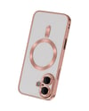 Apple Uyumlu   iPhone 16 Kılıf Kross Magneticsafe Kapak - Rose Belirtilmemiş