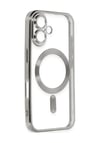 Apple Uyumlu   iPhone 16 Kılıf Kross Magneticsafe Kapak - Titan Gri Belirtilmemiş