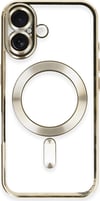 Apple   Uyumlu   iPhone 16 Kılıf Kross Magneticsafe Kapak - Gold Belirtilmemiş