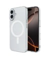 Apple Uyumlu   iPhone 16 Plus Kılıf Magneticsafe Şeffaf Silikon - Şeffaf Belirtilmemiş