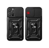 Apple Uyumlu   iPhone 16 Pro Kılıf Pars Lens Yüzüklü Silikon - Gümüş Belirtilmemiş