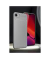 Apple Uyumlu   iPhone 16e Kılıf Auto Focus Karbon Kapak - Gri Belirtilmemiş
