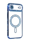 Apple Uyumlu   iPhone 17 Air Joke Simli Magneticsafe Kılıf - Mavi Belirtilmemiş