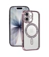 Apple Uyumlu   iPhone 17 Joke Simli Magneticsafe Kılıf - Pembe Belirtilmemiş
