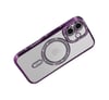 Apple   Uyumlu   iPhone 17 Joke Simli Magneticsafe Kılıf - Derin Mor Belirtilmemiş